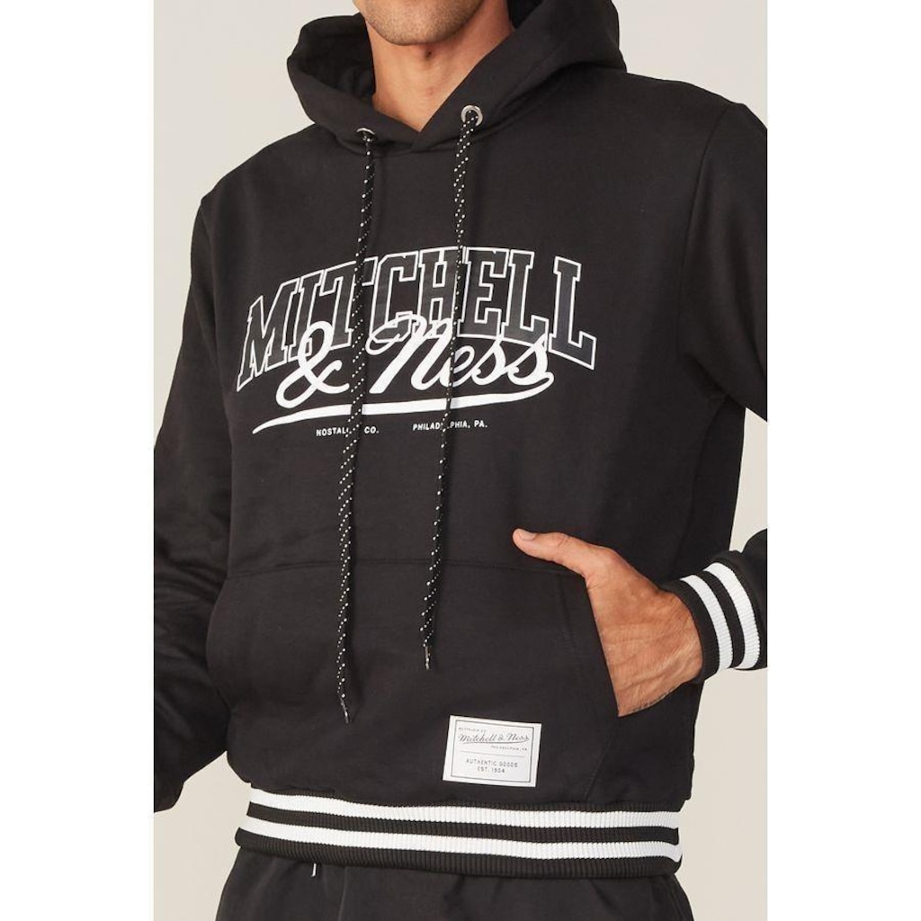 Imagem 3 do produto Blusão De Moletom Mitchell & Ness Fechado Com Capuz Branded - Masculino