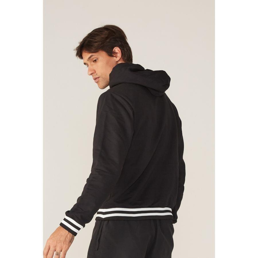 Imagem 4 do produto Blusão De Moletom Mitchell & Ness Fechado Com Capuz Branded - Masculino