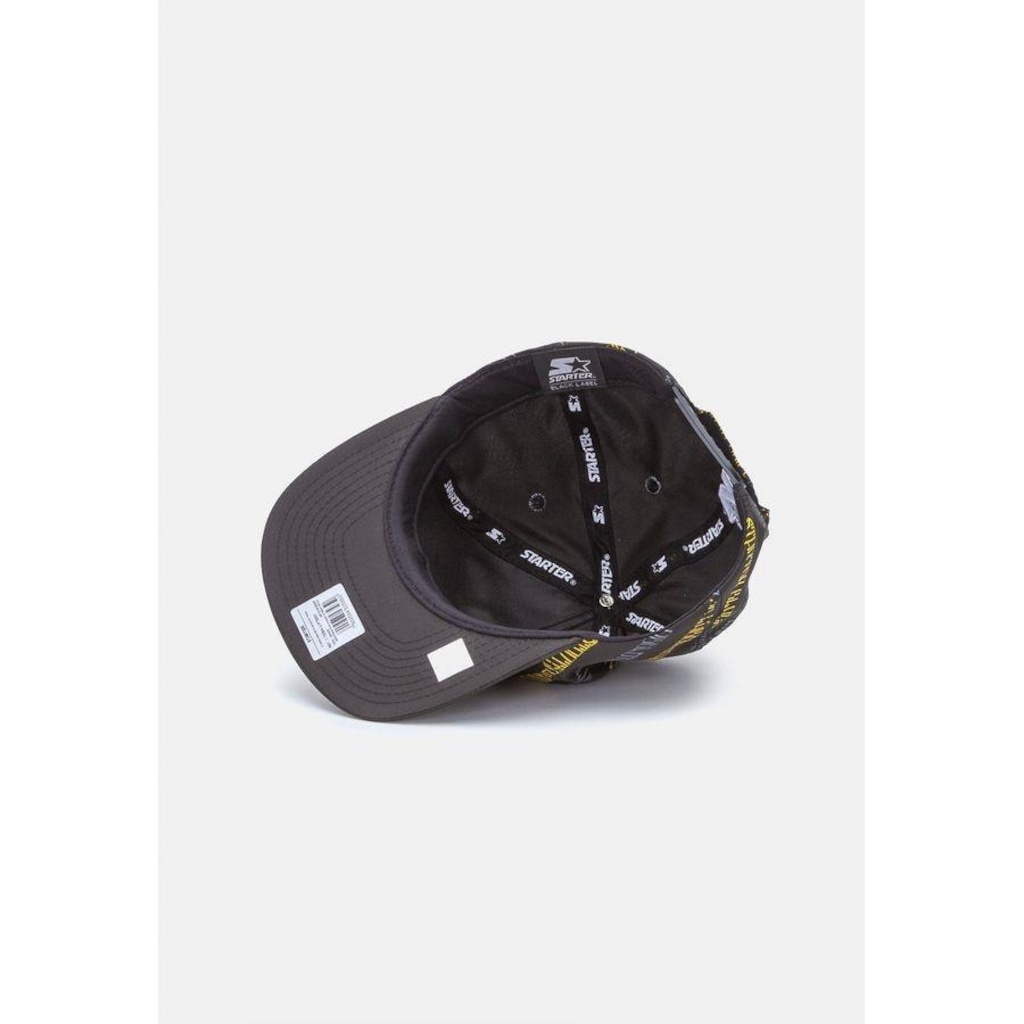 Imagem 2 do produto Boné Starter Aba Reta Snapback Desestruturado Preto - Starter