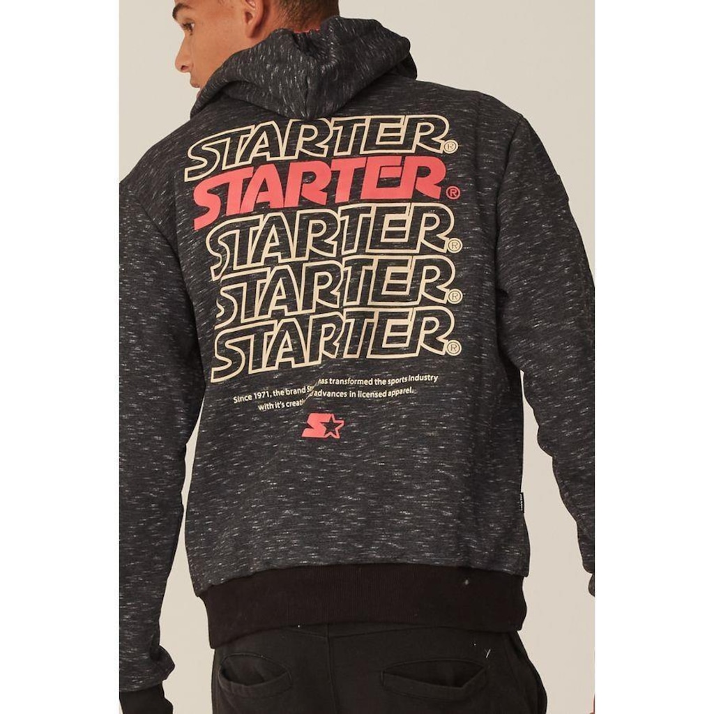 Imagem 3 do produto Blusão de Moletom Starter com Capuz Fechado - Masculino