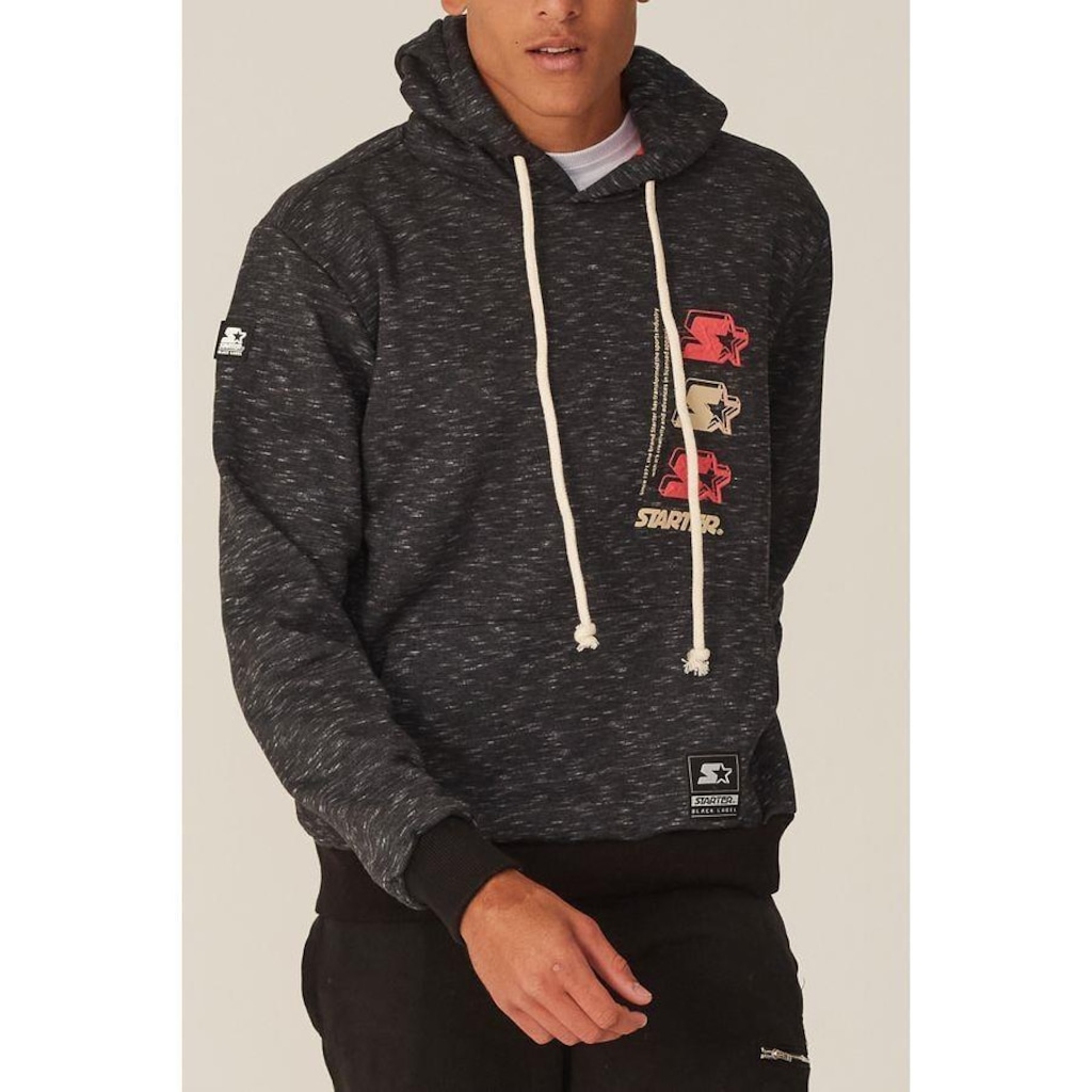 Imagem 4 do produto Blusão de Moletom Starter com Capuz Fechado - Masculino