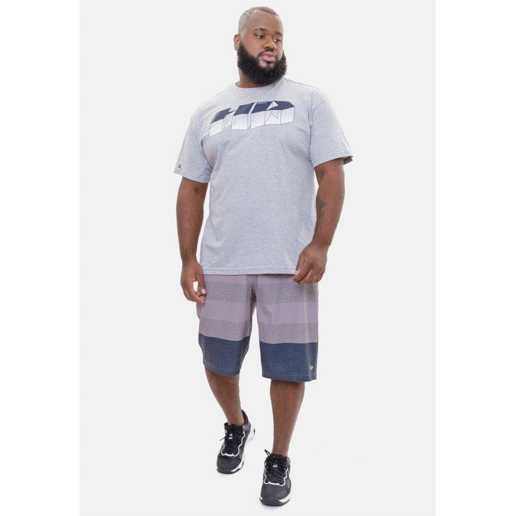 Imagem 4 do produto Bermuda Boardshort HD Plus Size Híbrido - Masculina