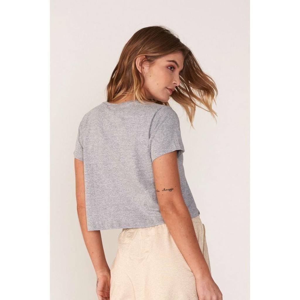 Imagem 5 do produto Camiseta Cropped Onbongo Estampado - Feminina