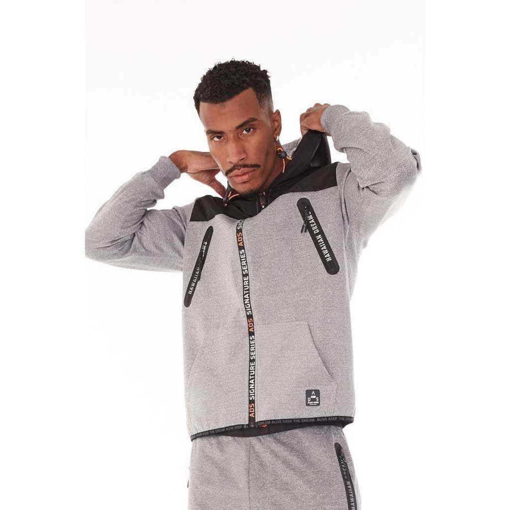 Imagem 5 do produto Blusão de Moletom com Capuz Hd Collab Adriano de Souza Mineirinho - Masculino