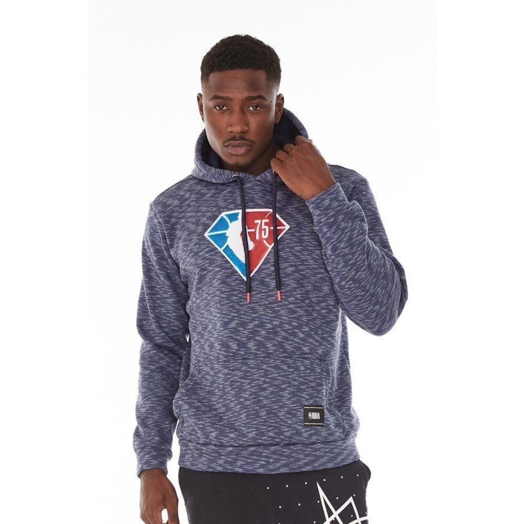 Imagem 4 do produto Blusão De Moletom Com Capuz NBA Diamond - Masculino