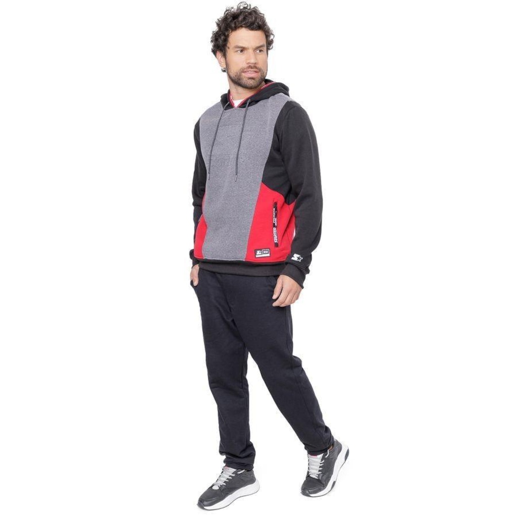 Imagem 4 do produto Blusão de Moletom Starter com Capuz Fechado - Masculino
