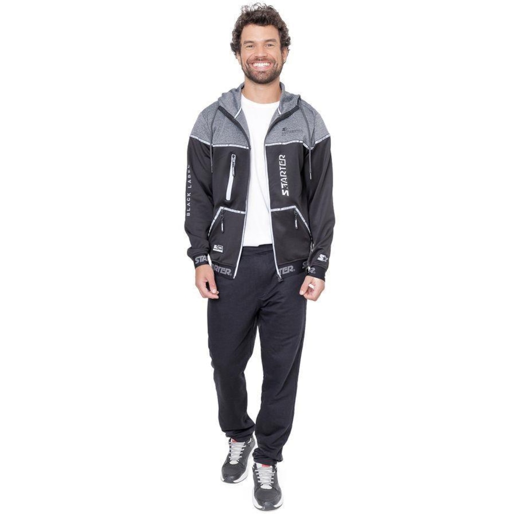 Imagem 2 do produto Blusão de Moletom Starter com Capuz Aberto - Masculino