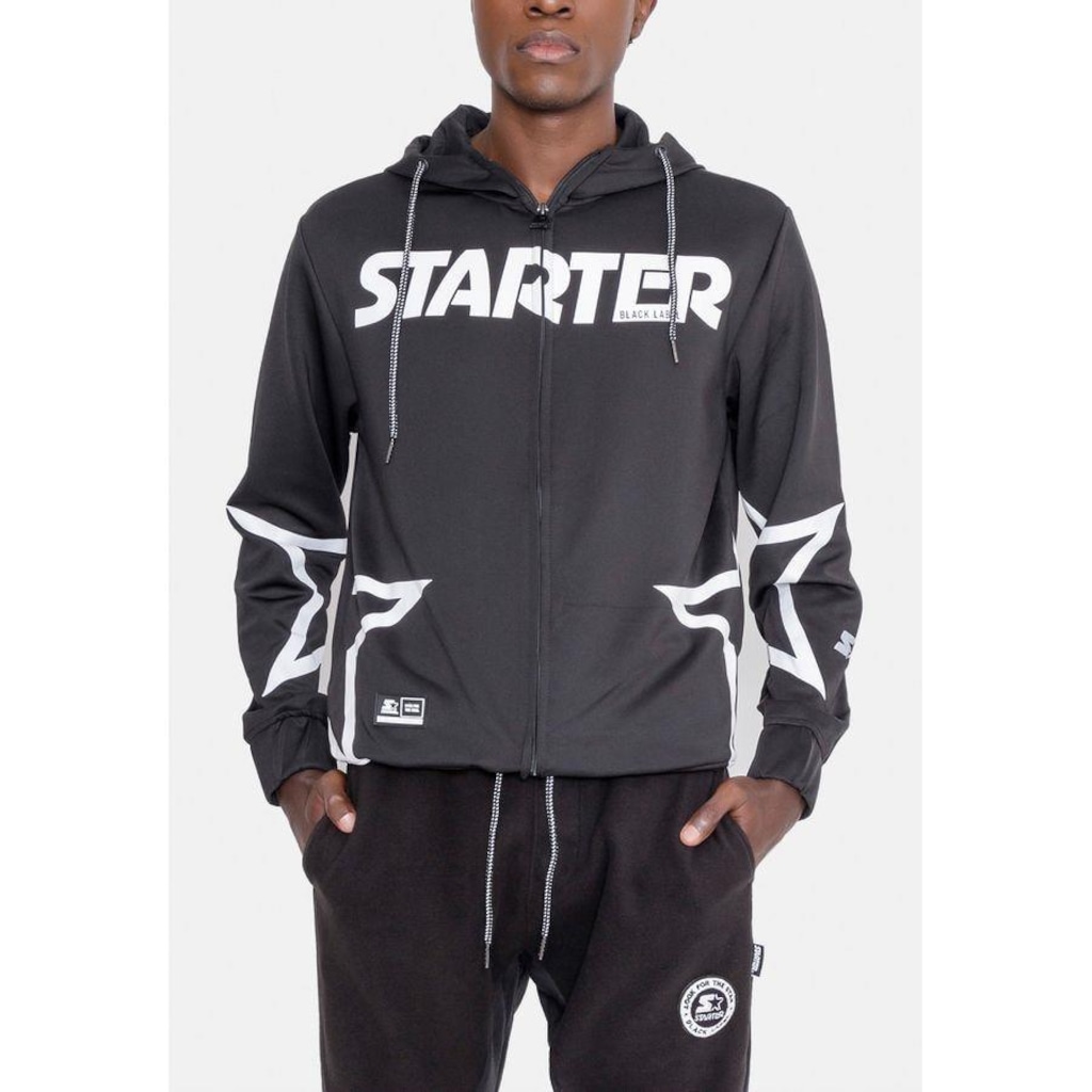 Imagem 3 do produto Blusão de Moletom Starter com Capuz Aberto - Masculino