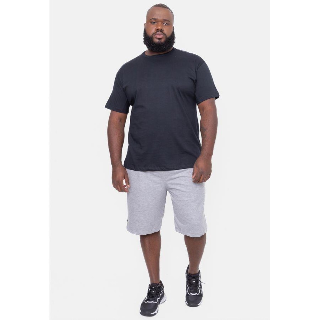 Imagem 4 do produto Bermuda Onbongo Moletom Plus Size Lion - Masculina
