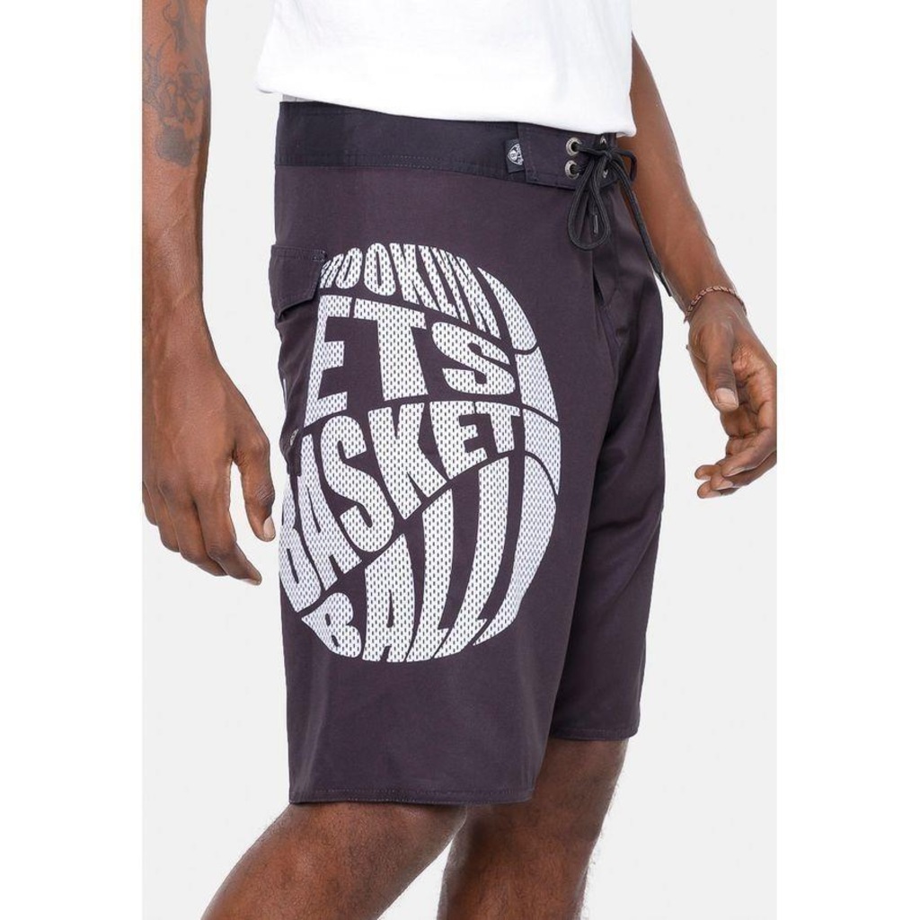 Imagem 4 do produto Bermuda Boardshort NBA Basketball Brooklyn Nets - Masculina
