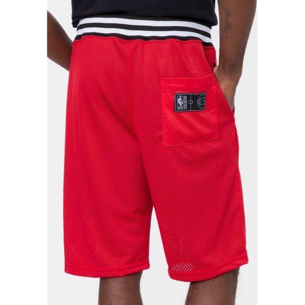 Imagem 1 do produto Bermuda Nba Sintética Team Logo Chicago Bulls - Masculina