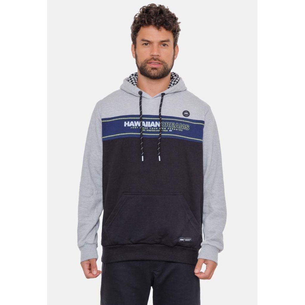 Imagem 4 do produto Blusão de Moletom com Capuz HD Canguru Argentina - Masculina