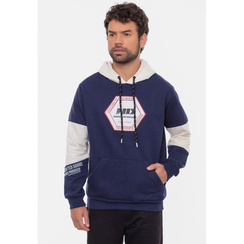Imagem 2 do produto Blusão de Moletom com Capuz HD Canguru Japan - Masculina