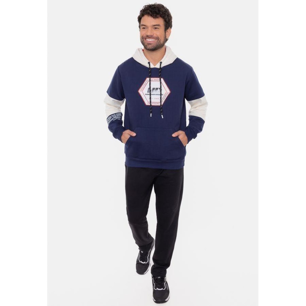 Imagem 4 do produto Blusão de Moletom com Capuz HD Canguru Japan - Masculina