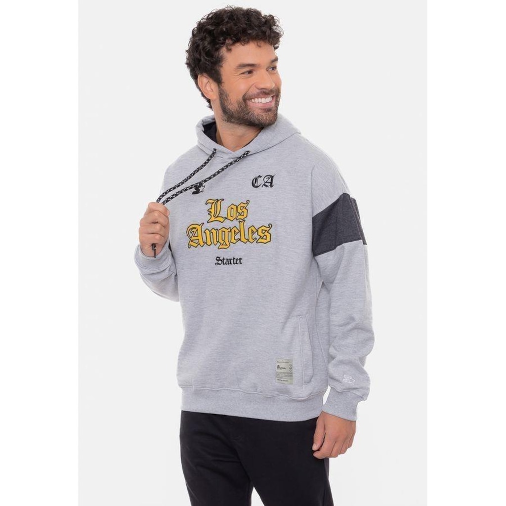 Imagem 4 do produto Blusão de Moletom com Capuz Starter Canguru Ca - Masculino