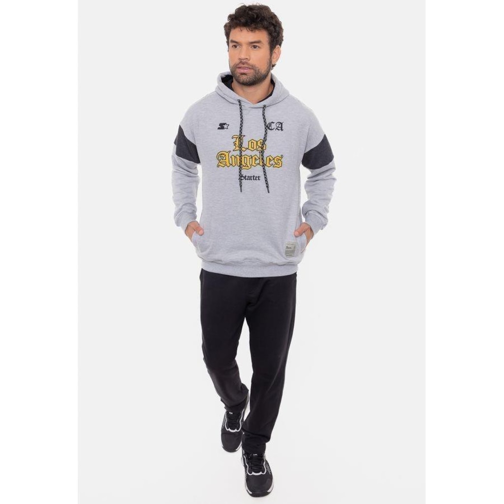 Imagem 5 do produto Blusão de Moletom com Capuz Starter Canguru Ca - Masculino