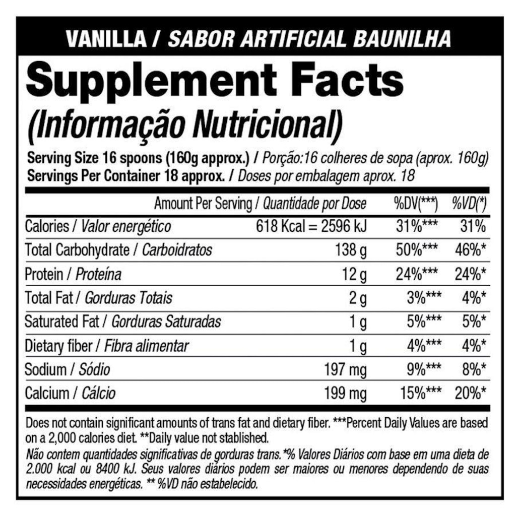 Imagem 2 do produto Refil Hipercalórico Black Skull Masstodon - 3kg