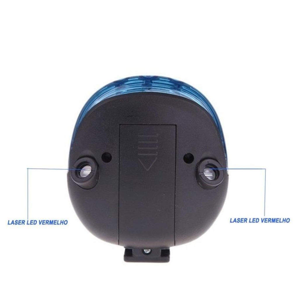 Imagem 3 do produto Lanterna para Bike Traseira Gold Sports Led Clear Vision Laser Tail Light