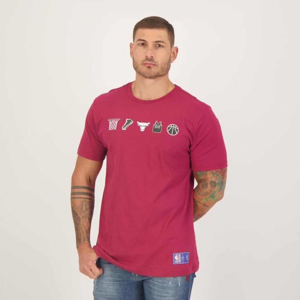 Imagem 2 do produto Camiseta NBA Basket Chicago Bulls - Masculina