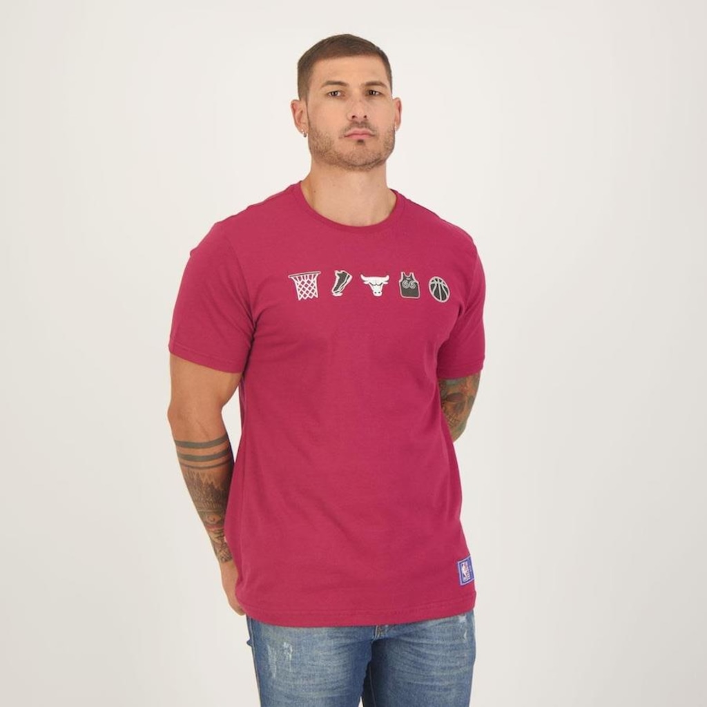 Imagem 3 do produto Camiseta NBA Basket Chicago Bulls - Masculina