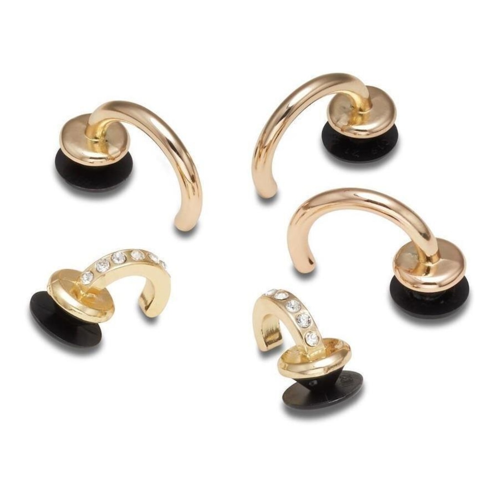 Imagem 2 do produto Kit Jibbitz Summer Nostalgia Dourado Pack - 5 Unidades - Unissex