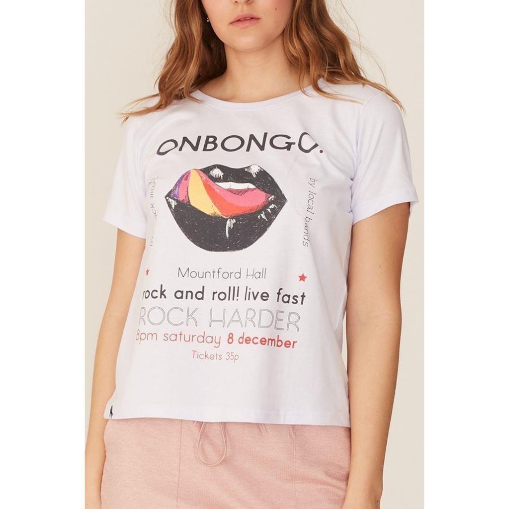 Imagem 3 do produto Camiseta Onbongo Estampada - Feminina
