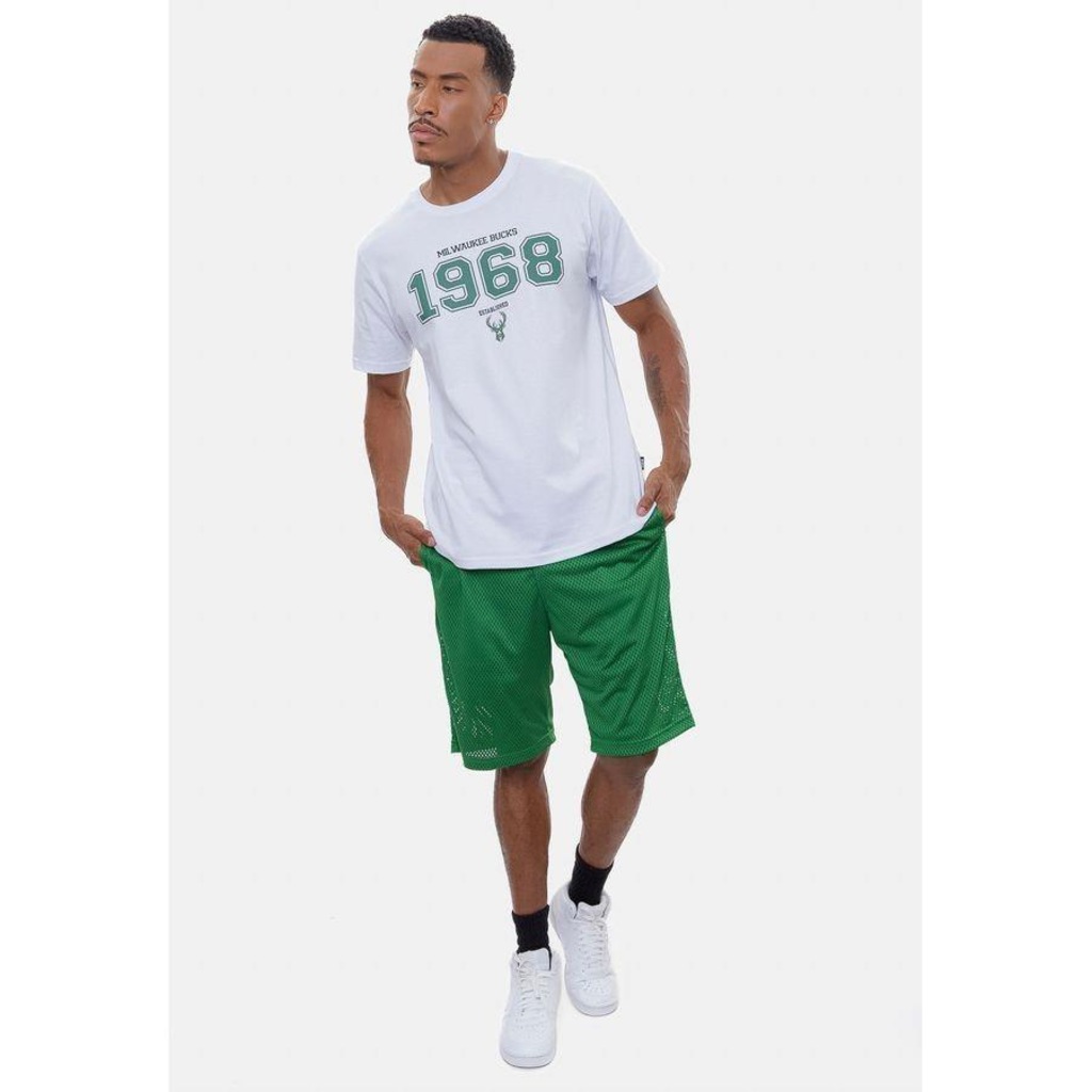 Imagem 5 do produto Camiseta Nba Founded In Milwaukee Bucks Nba - Masculina