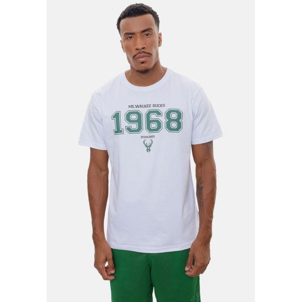 Imagem 1 do produto Camiseta Nba Founded In Milwaukee Bucks Nba - Masculina