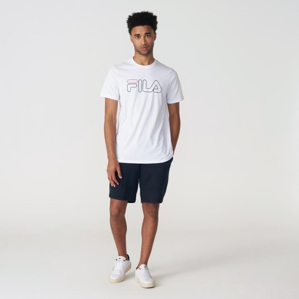 Imagem 4 do produto Camiseta Fila Letter Outline - Masculina