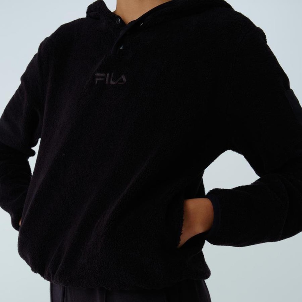 Imagem 5 do produto Blusão com Capuz Fila Soft Street Express - Feminino