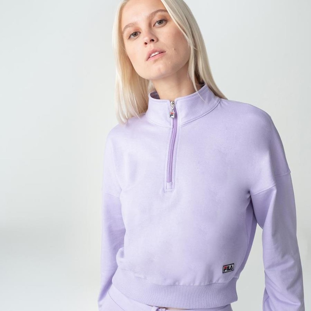 Imagem 1 do produto Blusão sem Capuz Fila Basic Classic - Feminino