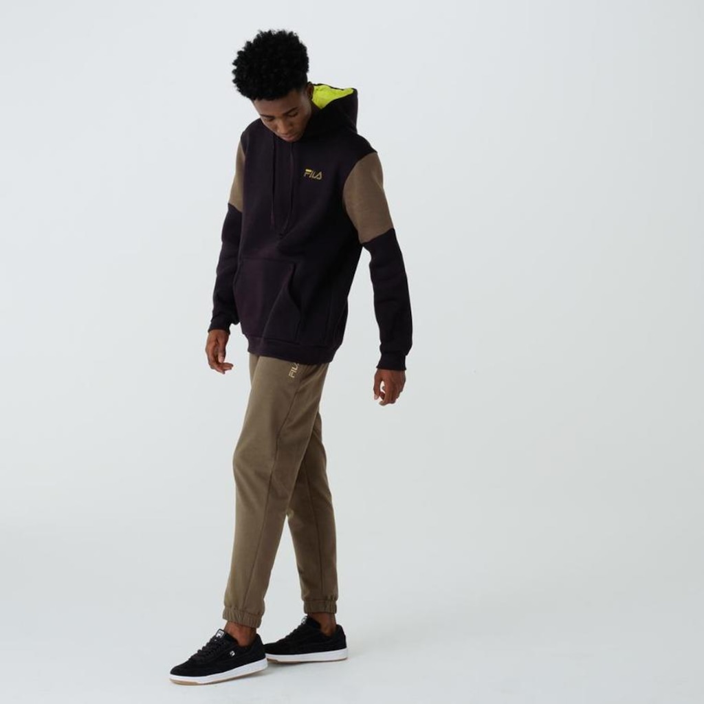 Imagem 3 do produto Blusão com Capuz Fila Colors com Capuz - Masculino