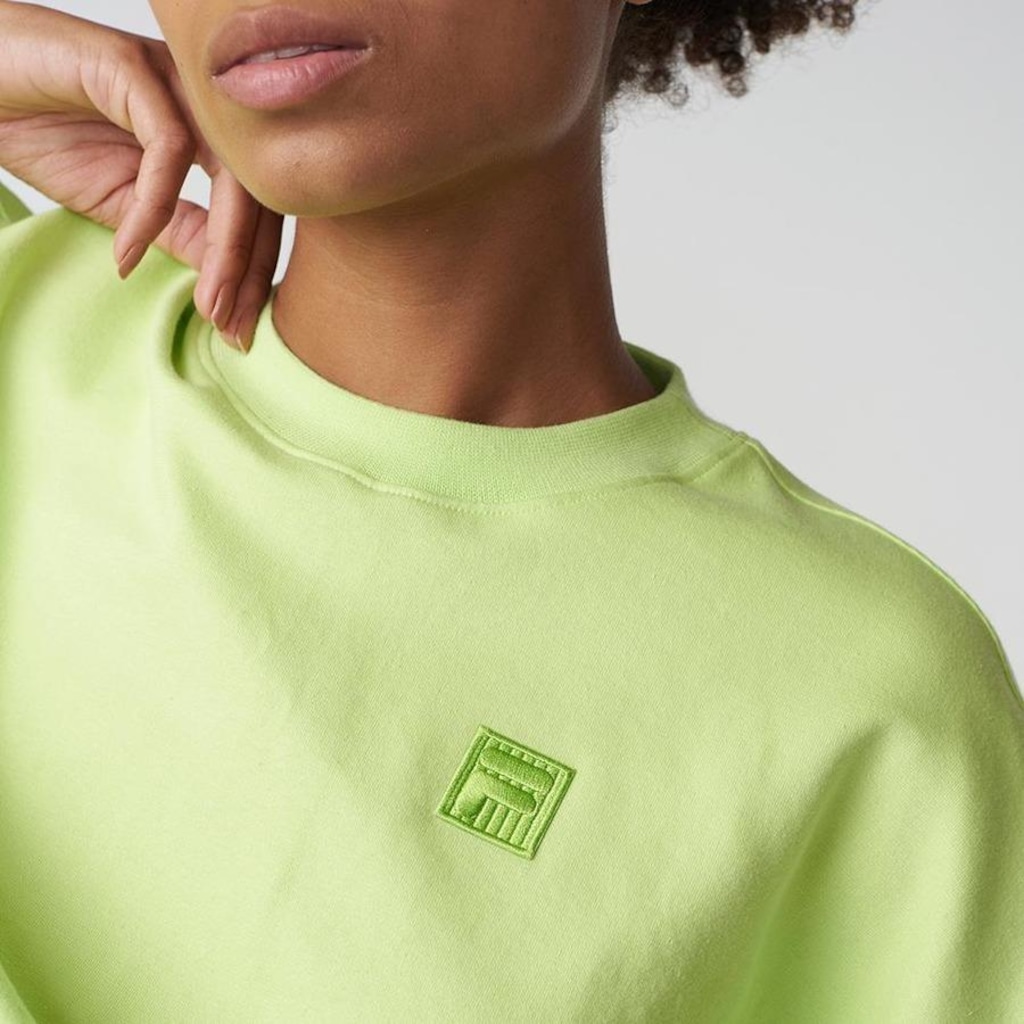Imagem 2 do produto Blusão sem Capuz Fila Cropped Essential Iii - Feminino