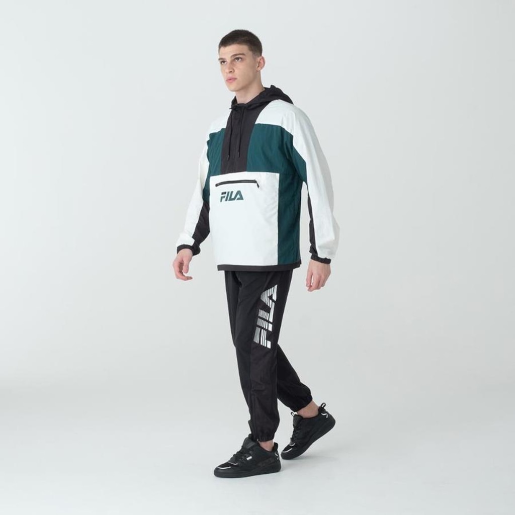 Imagem 3 do produto Jaqueta com Capuz Fila Anorak Wind - Masculina