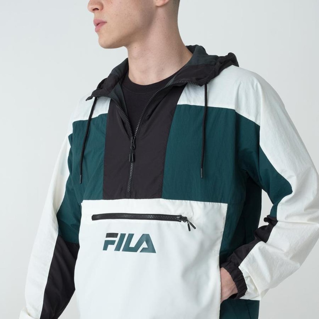 Imagem 4 do produto Jaqueta com Capuz Fila Anorak Wind - Masculina