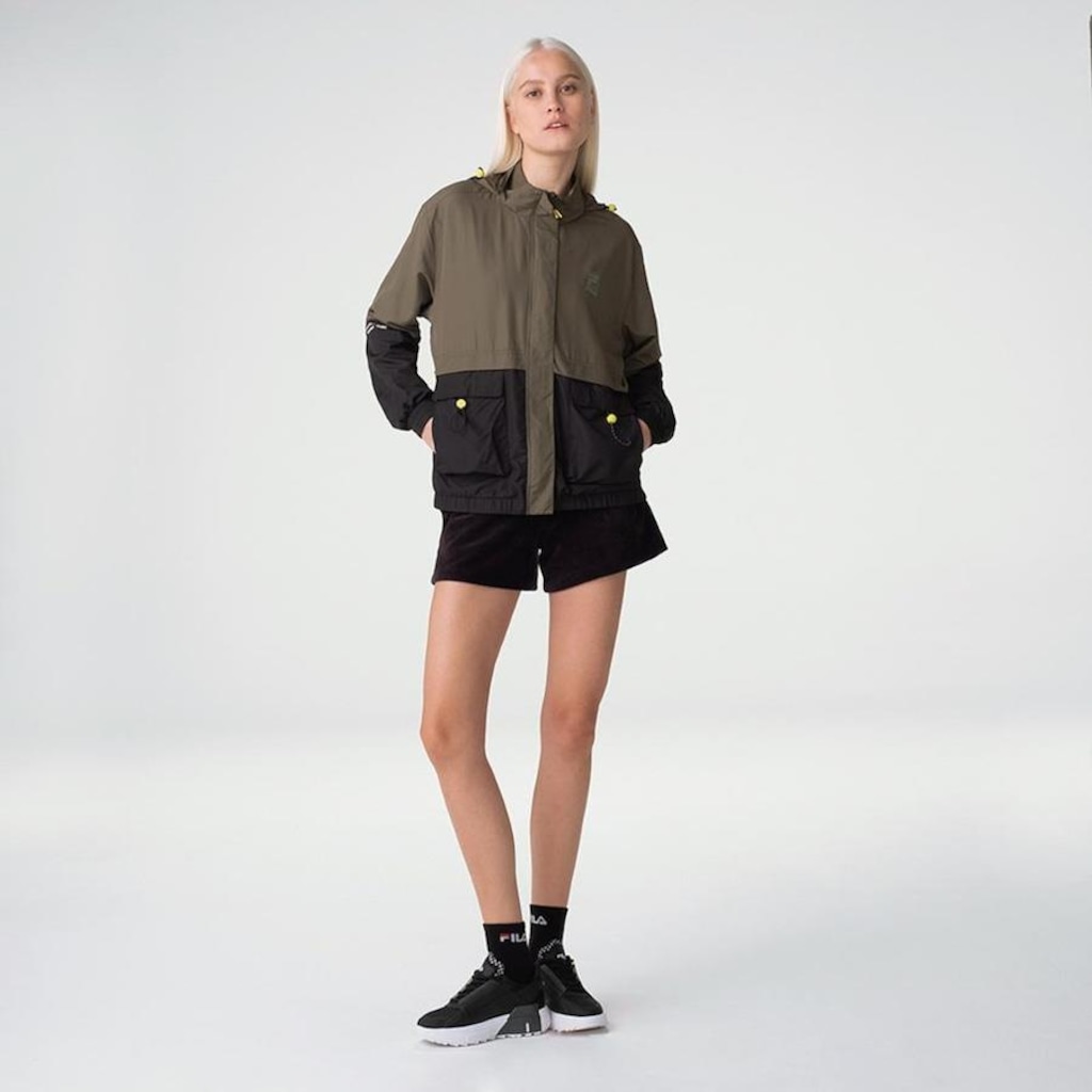 Imagem 2 do produto Jaqueta sem Capuz Fila Block Colors - Feminina