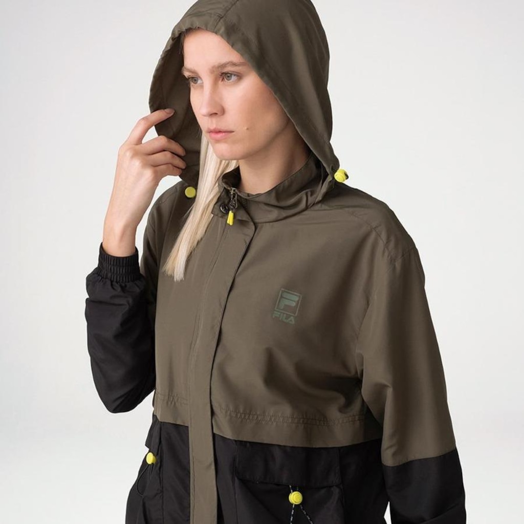 Imagem 4 do produto Jaqueta sem Capuz Fila Block Colors - Feminina