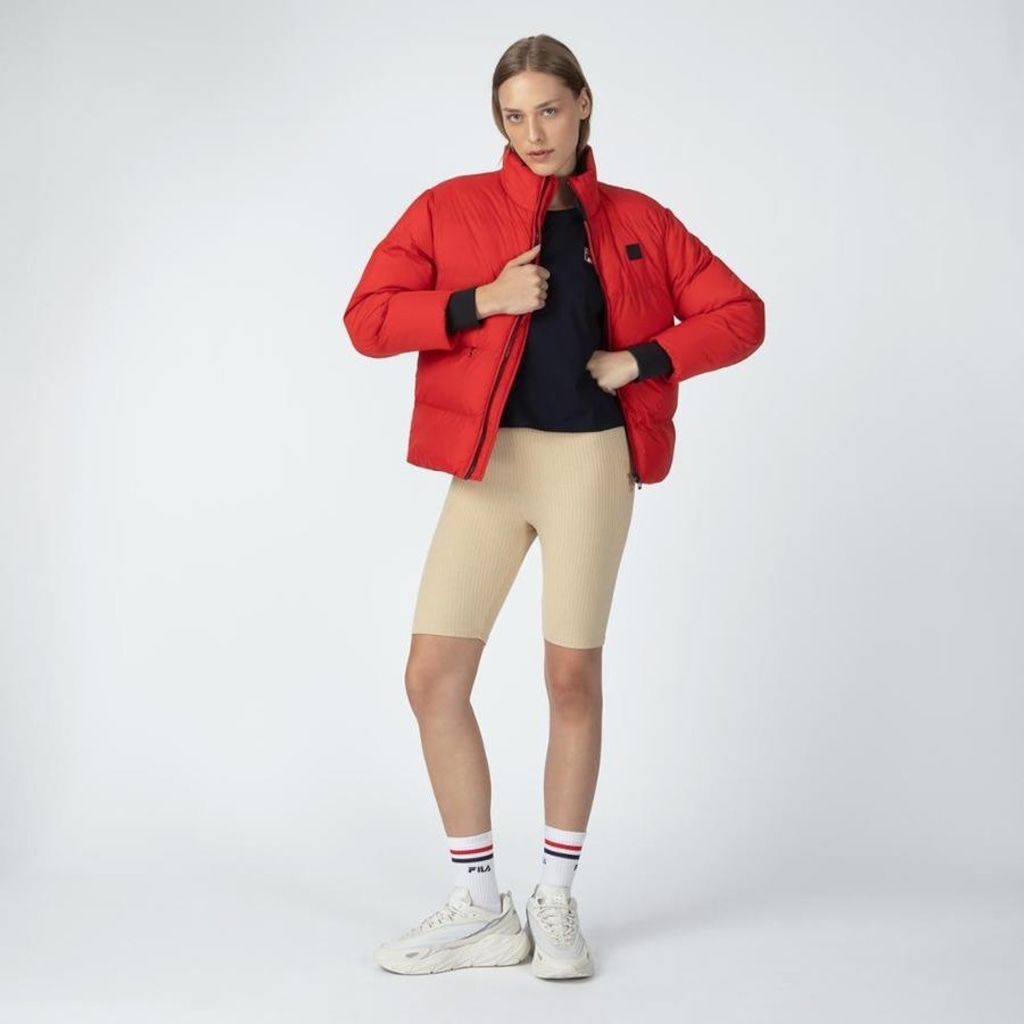 Imagem 3 do produto Jaqueta sem Capuz Fila Round - Feminina