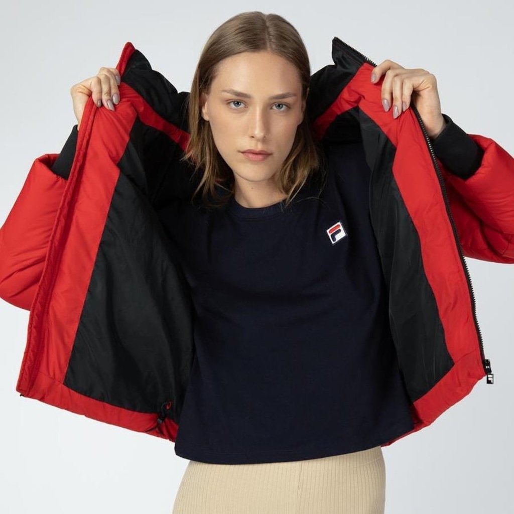 Imagem 5 do produto Jaqueta sem Capuz Fila Round - Feminina