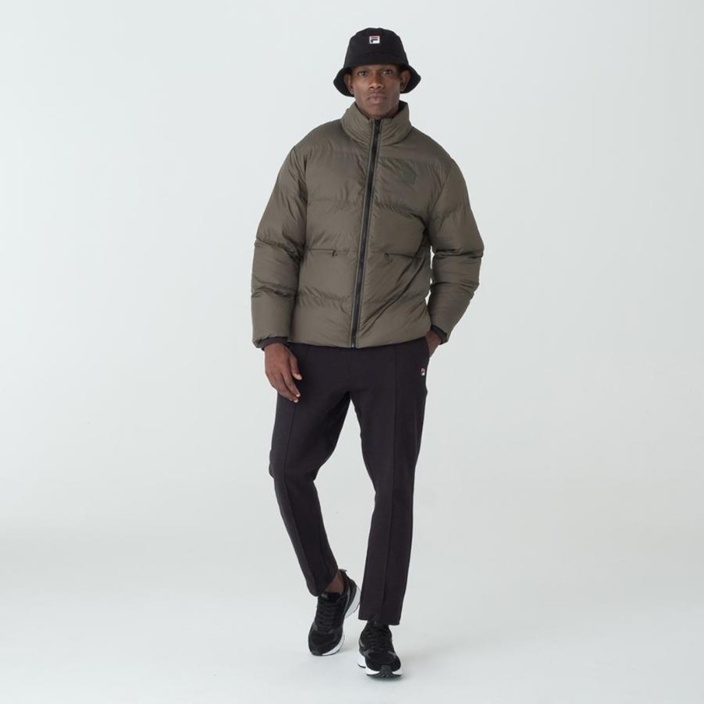 Imagem 3 do produto Jaqueta sem Capuz Fila Round - Masculina