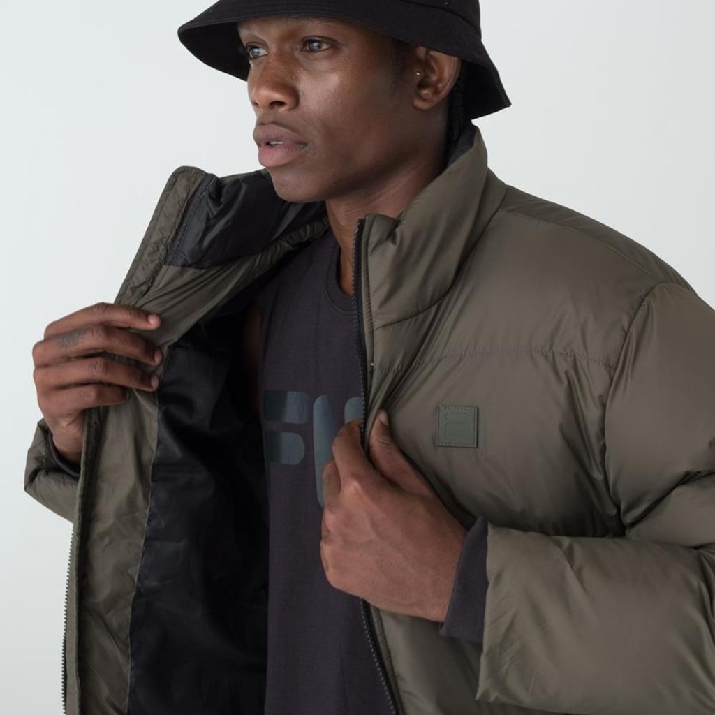 Imagem 4 do produto Jaqueta sem Capuz Fila Round - Masculina