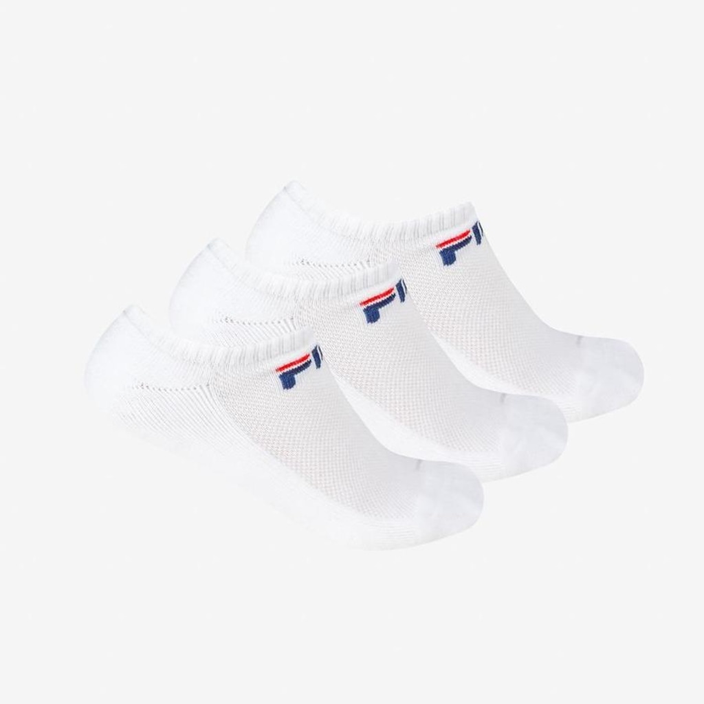 Imagem 2 do produto Meia Cano Curto Fila Tripack Light - Unissex