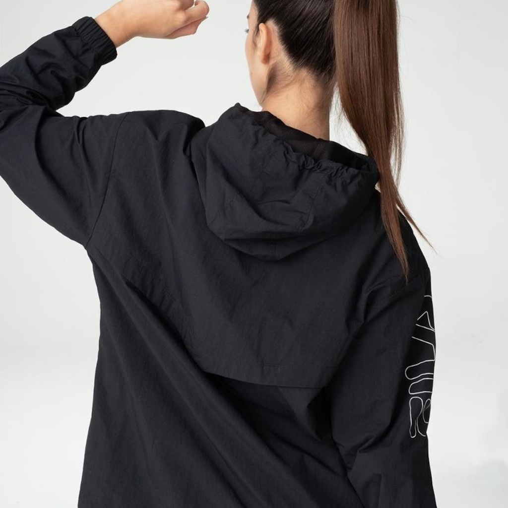 Imagem 5 do produto Jaqueta com Capuz Fila Geo Block - Feminina