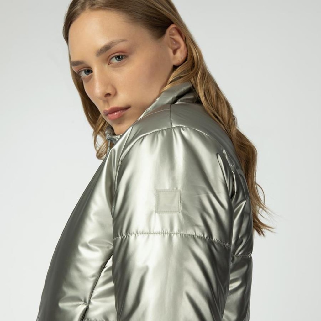 Imagem 4 do produto Jaqueta sem Capuz Fila Puffer Ii - Feminina
