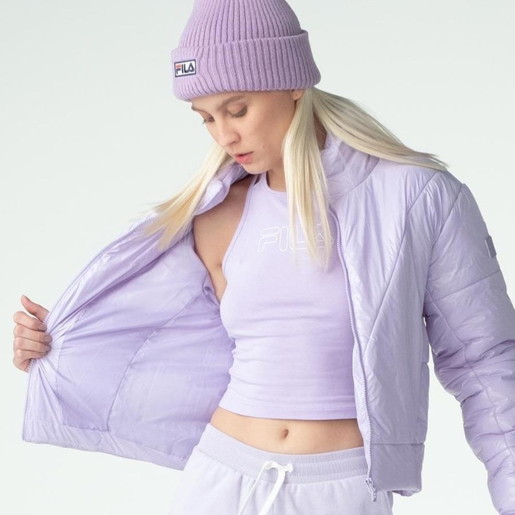 Imagem 4 do produto Jaqueta sem Capuz Fila Puffer Ii - Feminina