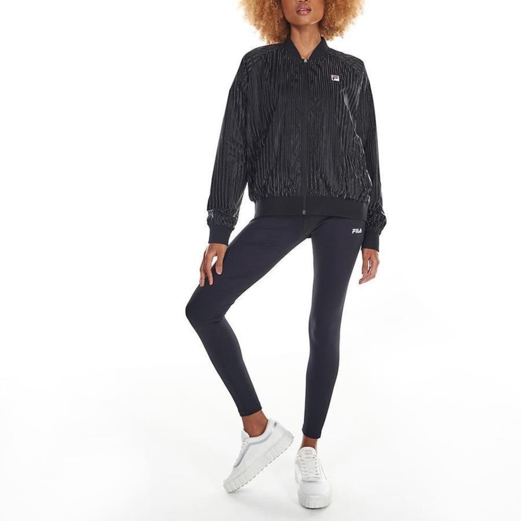 Imagem 3 do produto Jaqueta sem Capuz Fila Goffer - Feminina