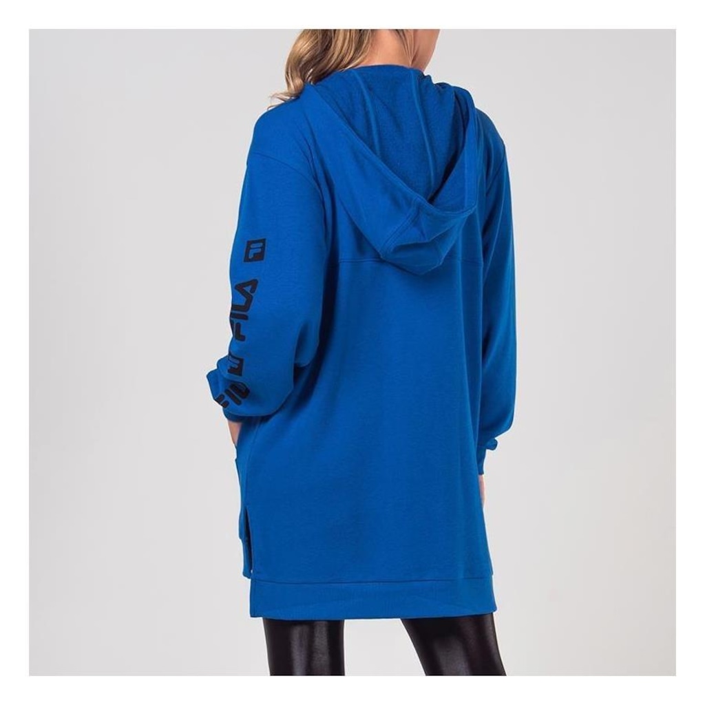 Imagem 3 do produto Blusão de Moletom com Capuz Fila Long Sports Forward - Feminino