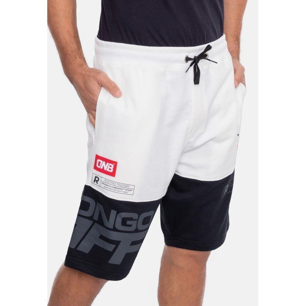 Imagem 4 do produto Bermuda Onbongo Moletom Staff - Masculina