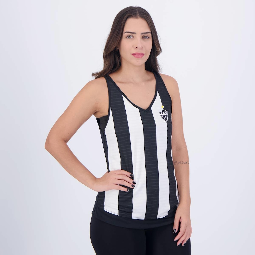 Imagem 2 do produto Camiseta Regata do Atlético Mineiro Braziline Canoeing - Feminina