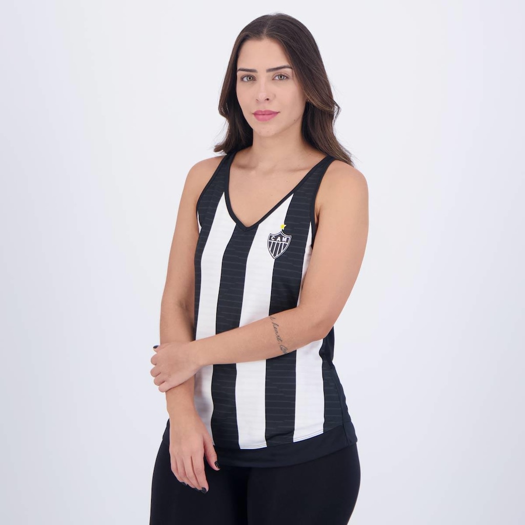 Imagem 3 do produto Camiseta Regata do Atlético Mineiro Braziline Canoeing - Feminina